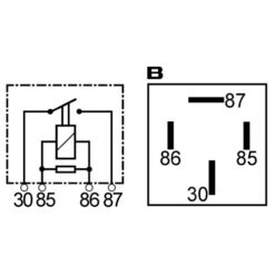 160468 Ρελέ 12V 70A 4EΠ 2x6,3mm + 2x9,5mm Ενισχυμένο_ΡΕΛΕ