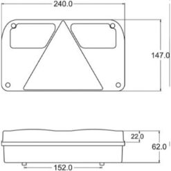 R-4200 Φανάρι Τρειλορ 6 Λειτουργιών Σειράς 4200_ΦΑΝΑΡΙΑ-ΠΡΟΒΟΛΕΙΣ