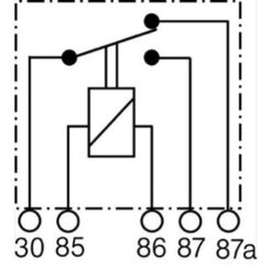 9.9060.1 Ρελέ 12V, 30/40A 5EΠ_ΡΕΛΕ