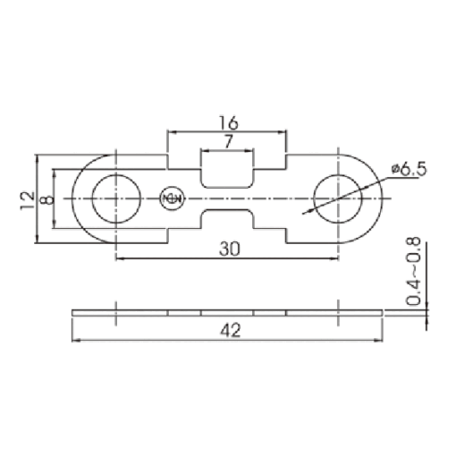 ANF 60A Ασφαλεια Κεντρικη HSB FLAT_ΑΣΦΑΛΕΙΕΣ