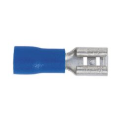 BT19 Ακροδεκτης Φις Θηλυκο 4.8MM Μπλε Μονωση   100Τμχ_ΑΚΡΟΔΕΚΤΕΣ
