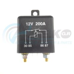 661304 ΡΕΛΕ 12V UNIVERSAL 200A 4 ΕΠΑΦΕΣ_ΡΕΛΕ