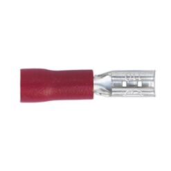RT19 Ακροδεκτης Φις Θηλυκο 2.8MM  Κοκκινη Μονωση   100Τμχ_ΑΚΡΟΔΕΚΤΕΣ