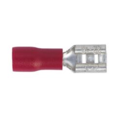 RT20 Ακροδεκτης Φις Θηλυκο 4.8MM Κοκκινη Μονωση   100Τμχ_ΑΚΡΟΔΕΚΤΕΣ