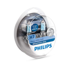 12972WHUSM Λάμπες ΣΕΤ PHILIPS ΛΑΜΠΕΣ 12V H7 WhiteVision Ultra_ΛΑΜΠΕΣ ΑΛΟΓΟΝΟΥ 12-24V