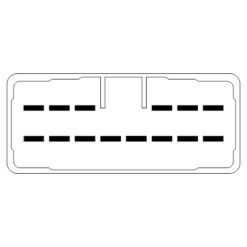 AN-814 Διακόπτης ηλεκτρικου παραθύρου HYUNDAI GETZ  14 επαφές_ΔΙΑΚΟΠΤΕΣ ΚΟΝΣΟΛΕΣ ΠΑΡΑΘΥΡΩΝ