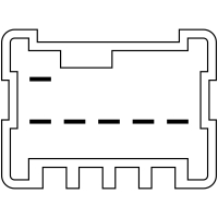 AN-971 Διακόπτης ηλεκτρικού παραθύρου NISSAN NAVARA PICK UP D22  6 επαφές_ΔΙΑΚΟΠΤΕΣ ΠΑΡΑΘΥΡΩΝ
