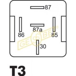 9.9004.1 Ρελέ 12V 30/40A 5ΕΠ_ΡΕΛΕ