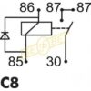 9.9064.1 Ρελέ 24V 10/20A 87/87a 5ΕΠ_ΡΕΛΕ