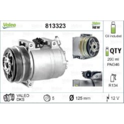 813323 Συμπιεστής Κλιματισμού A/C Ford Focus II Valeo_ΣΥΜΠΙΕΣΤΕΣ (ΚΟΜΠΡΕΣΟΡΕΣ)