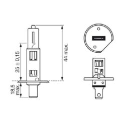 1987302860 Λαμπα 24v 70w H1 Bosch Eco Truck_ΛΑΜΠΕΣ ΑΛΟΓΟΝΟΥ 12-24V