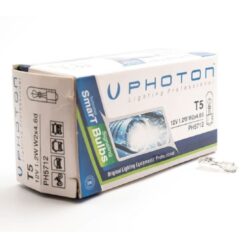 PH5712 Λάμπα Photon 12V 1.2W Ακλαλυκη Τ5_ΛΑΜΠΕΣ ΑΛΟΓΟΝΟΥ 12-24V