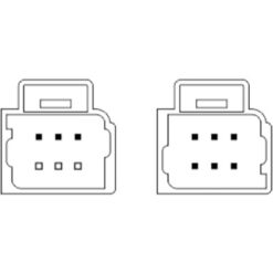 AN-626 Διακόπτης Παραθύρου 9επ. Peugeot 405_ΔΙΑΚΟΠΤΕΣ ΚΟΝΣΟΛΕΣ ΠΑΡΑΘΥΡΩΝ