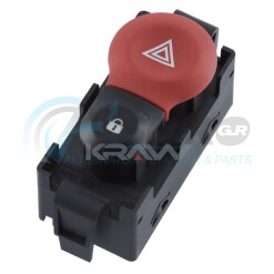 AN-764 Διακόπτης Φώτων Έκτακτης Ανάγκης 6ΕΠ Alarm RENAULT KANGOO III_ΔΙΑΚΟΠΤΕΣ ΑΛΑΡΜ