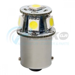 L5793.3 Λάμπα Led P21W 12V BA15s HYPER-LED18 6500K_ΛΑΜΠΕΣ LED