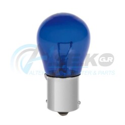 L5807.4 Λάμπες Set P21W BLUE Dyed Glass Μονοπολική_ΛΑΜΠΕΣ ΑΛΟΓΟΝΟΥ 12-24V