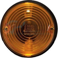 8080/27 Φανάρι Όγκου Στρόγγυλο πορτοκαλί πλευρικό Φ75_ΦΑΝΟΙ ΟΓΚΟΥ