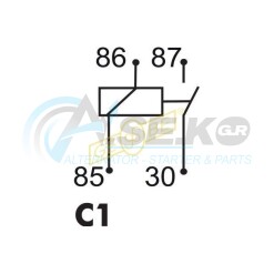 9.9016.1 Ρελέ μπαταρίας 2βιδ. + 2επ 12V 100/180A_ΡΕΛΕ