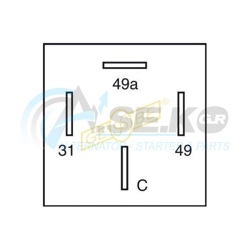 9.9026.1 Φλασέρ 12V 4επ. 31-49-49a+C_ΡΕΛΕ