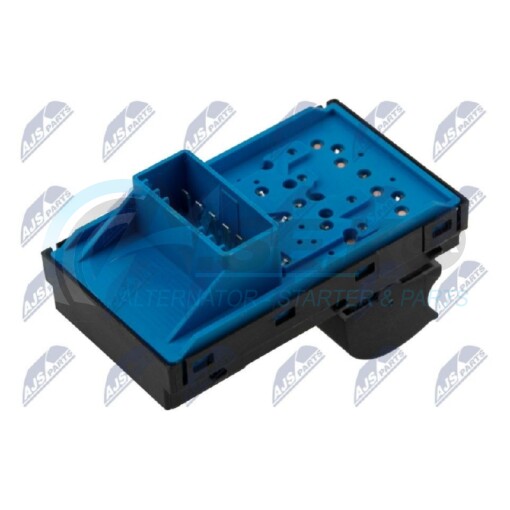 EWS-FT-028 Διακόπτης Παραθύρων Διπλός Μπλέ  Fiat Grande Punto_ΔΙΑΚΟΠΤΕΣ ΚΟΝΣΟΛΕΣ ΠΑΡΑΘΥΡΩΝ