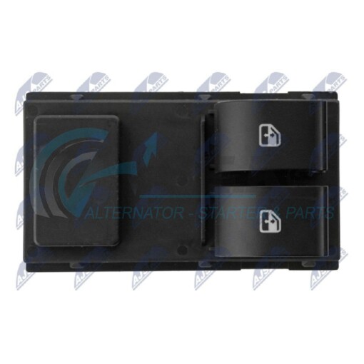 EWS-FT-028 Διακόπτης Παραθύρων Διπλός Μπλέ  Fiat Grande Punto_ΔΙΑΚΟΠΤΕΣ ΚΟΝΣΟΛΕΣ ΠΑΡΑΘΥΡΩΝ