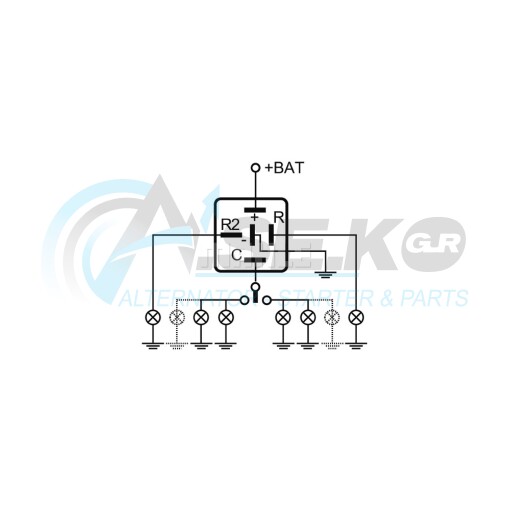 ITAS/5-12 Φλασέρ Ηλεκτρονικό 5επ ITAS512 MF11_ΡΕΛΕ