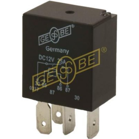 9.9048.1 Ρελέ 12V 25A 4επ Micro ΙΚΑ-GEBE_ΡΕΛΕ