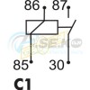 9.9048.1 Ρελέ 12V 25A 4επ Micro ΙΚΑ-GEBE_ΡΕΛΕ