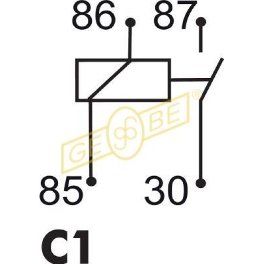 9.9048.1 Ρελέ 12V 25A 4επ Micro ΙΚΑ-GEBE_ΡΕΛΕ