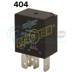 9.9056.1 Ρελέ 12V 15/25A 5επ Micro ΙΚΑ-GEBE_ΡΕΛΕ