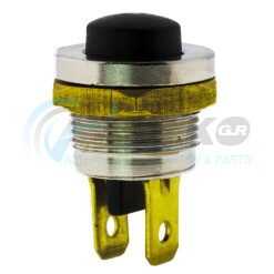 10043-B Διακόπτης μπουτόν κόρνας (ON)/OFF μεταλλικό μικρό_ΔΙΑΚΟΠΤΕΣ ΓΕΝΙΚΗΣ ΕΦΑΡΜΟΓΗΣ