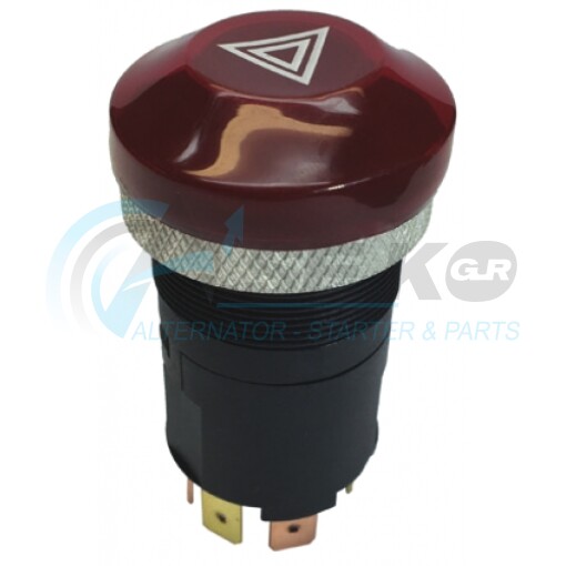 90308 Διακόπτης ALARM FIAT Τρακτέρ 6HF003916011 DENGE_ΔΙΑΚΟΠΤΕΣ ΤΙΜΟΝΙΟΥ