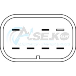 AN-301 Διακόπτης παραθύρου Ford Escort Mondeo II 6pin 662286_ΔΙΑΚΟΠΤΕΣ ΠΑΡΑΘΥΡΩΝ