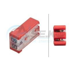 8JS218228-061 Ασφάλεια micro Ford 50A κόκκινη HELLA_ΑΣΦΑΛΕΙΕΣ