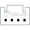 AN-417C Διακόπτης παραθύρου συνοδηγού VW GOLF VII PASSAT B8 TIGUAN  T-ROC 4επ_ΔΙΑΚΟΠΤΕΣ ΠΑΡΑΘΥΡΩΝ