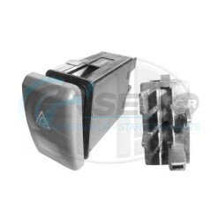 662174 Διακόπτης Αλαρμ Skoda Octavia 1U0953235F_ΔΙΑΚΟΠΤΕΣ ΑΛΑΡΜ