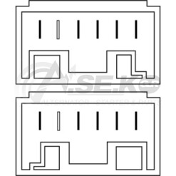 AN-226 Διακόπτες παραθύρων κονσολα διπλός Fiat  DOBLO II 662487_ΔΙΑΚΟΠΤΕΣ ΚΟΝΣΟΛΕΣ ΠΑΡΑΘΥΡΩΝ